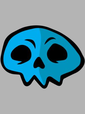 Elements Skull logo template 02