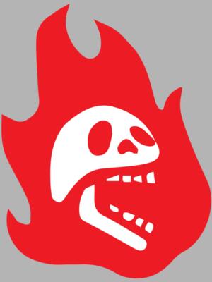 Elements Skull logo template 09