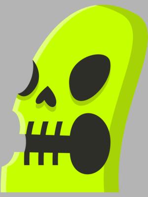 Elements Skulls logo template 104